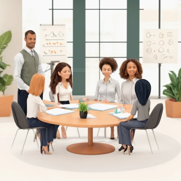 Business professional practicing meditation